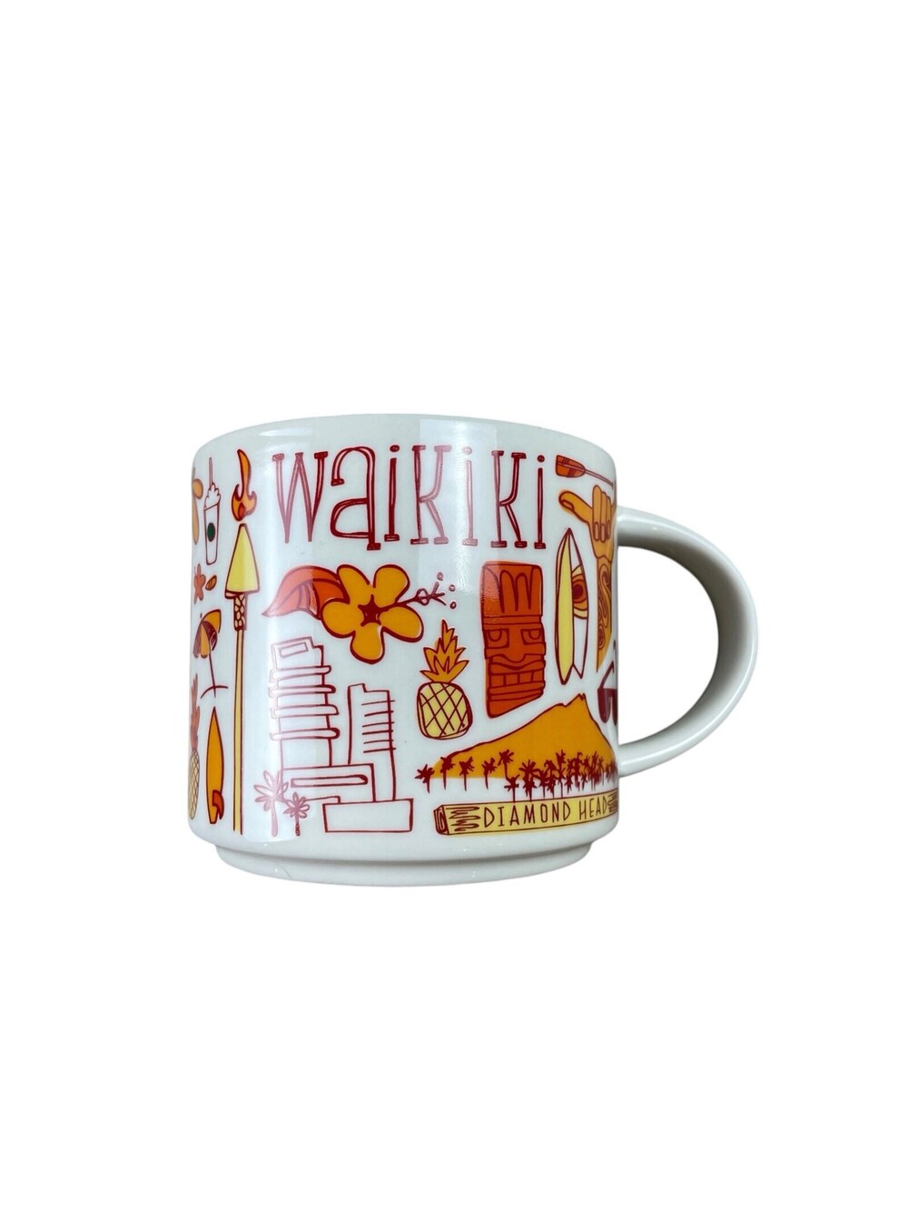 Starbucks Been There Series "Waikiki" Across The Globe Collection Mug 14oz